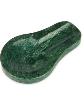 HESHIBI Marble Spoon Rest for Kitchen Stove Countertop, Marble Utensil Holder...